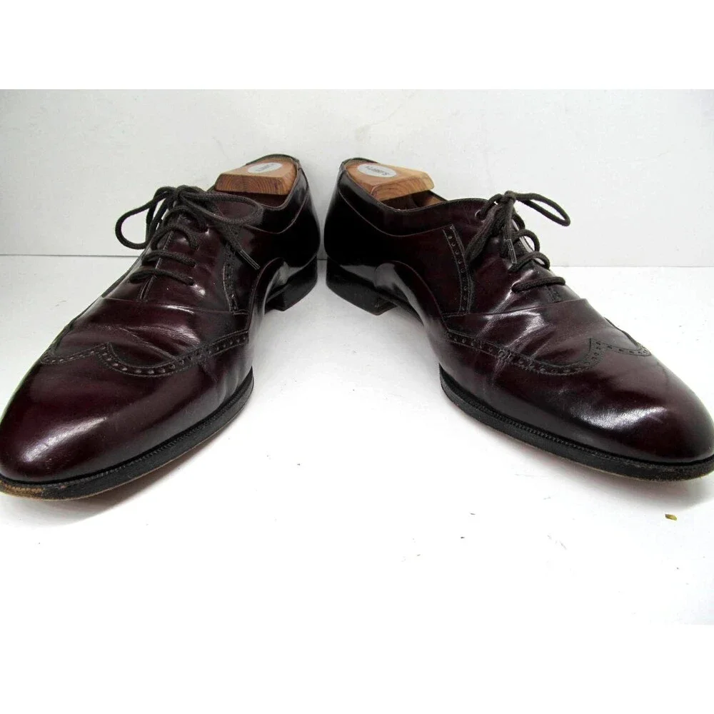 Bally Marcel Wingtip Oxfords Mens Size US 10 D  Made In Italy